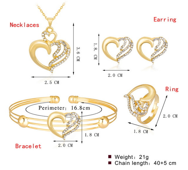 4 Piece jewelry sets  2022-5-16-041